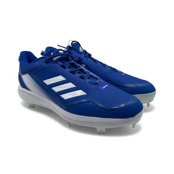 Adidas Icon 7 Metal Baseball Cleats Royal Blue White FZ1556 Mens Size 13.5 NWT - Picture 3 of 8